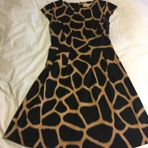 MK giraffe print dress
